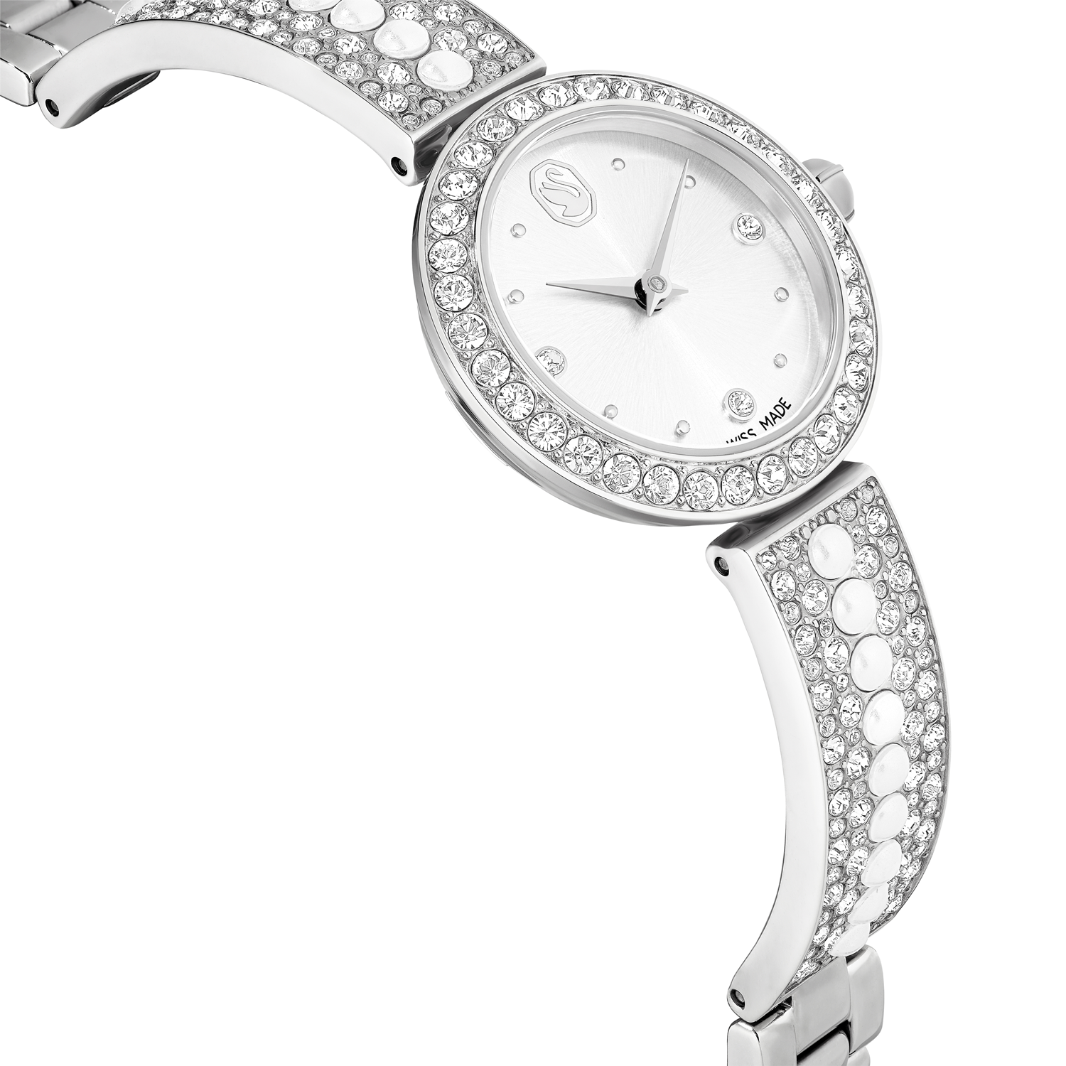 Swarovski Matrix Silver Coloured Women's Watch 5743680
