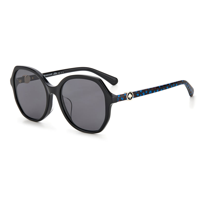 Kate Spade New York Lourdes Zwarte Zonnebril 2041343H257M9-zoom-