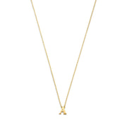 Isabel Bernard 14 Karaat Gouden Le Marais Chloé Ketting IB340134-A (Letter: A)