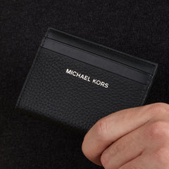 Michael Kors Hudson Black Billfold Wallet 39H3LHDF1L-001