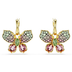 Swarovski Idylli Multi Coloured Butterfly Earrings 5709953