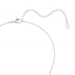 Swarovski Mesmera Glam Silver-Tone Necklace with Circle Pendant 5759837