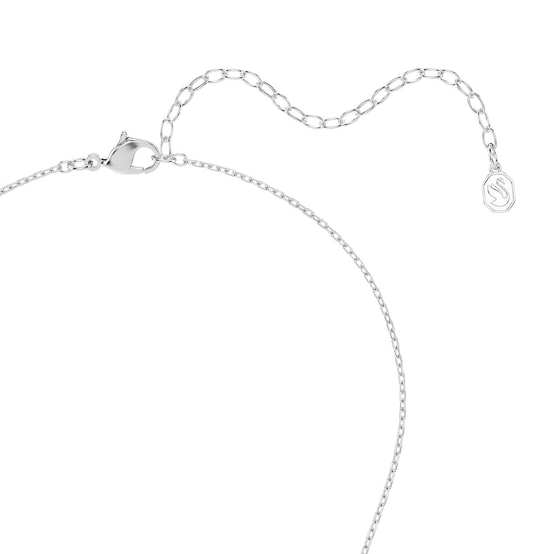 Swarovski Mesmera Glam Zilveren Ketting met Cirkel Hanger 5759837-zoom-