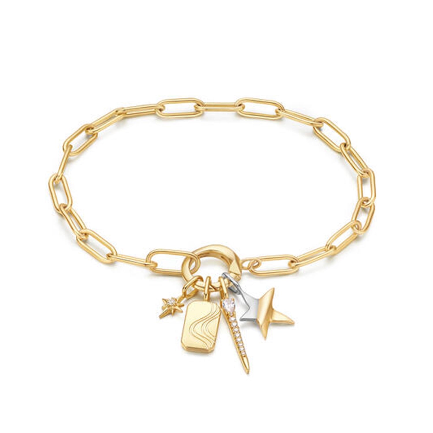 Ania Haie Pop Charms Gold Coloured Charm AH-NC048-30G-3