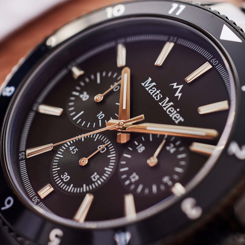 Mats Meier Ponte dei Salti Chronograph Men Watch Black MM00511-zoom-