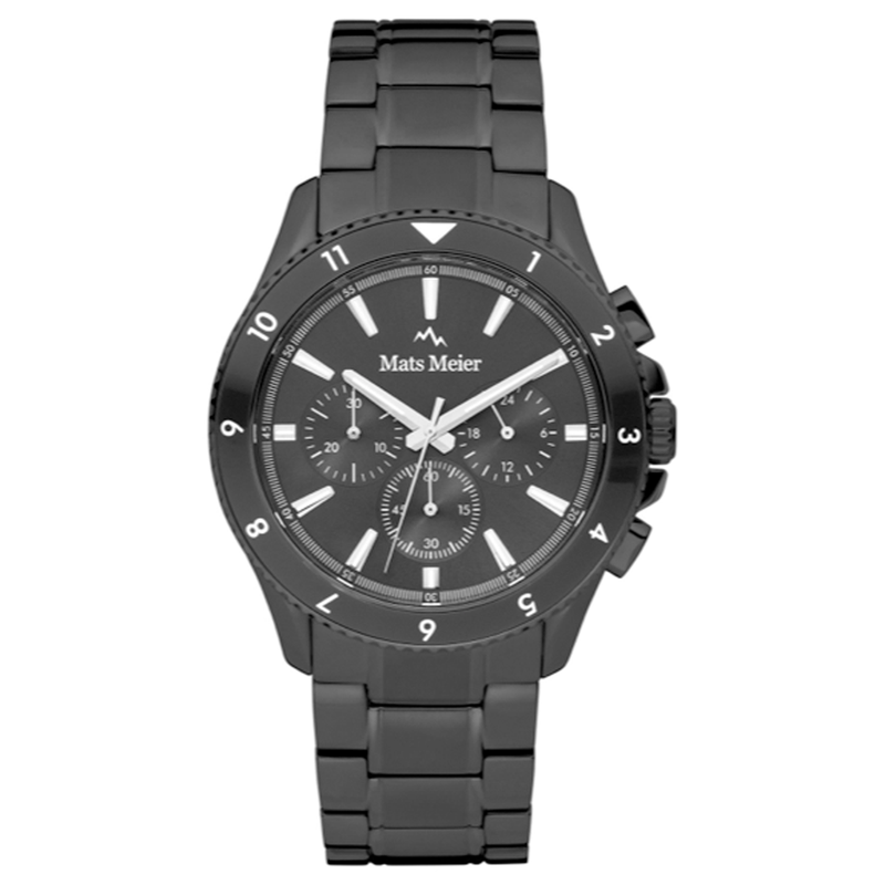 Mats Meier Ponte dei Salti Chronograph Men Watch Black MM00511-zoom-