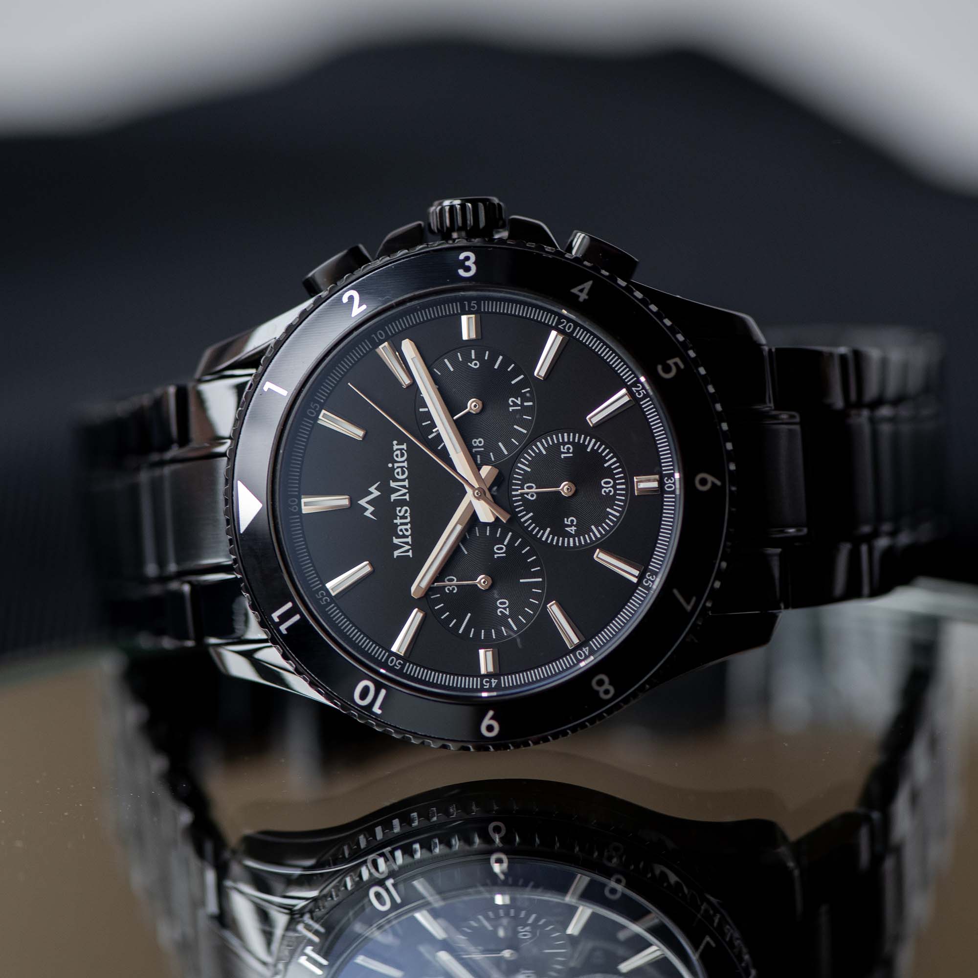 Mats Meier Ponte dei Salti Chronograph Men Watch Black MM00511-zoom-4