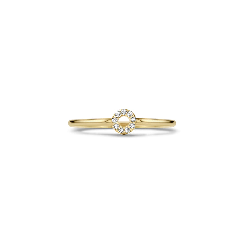 Blush 14 Karaat Gouden Ring 1217YZI/56-zoom-