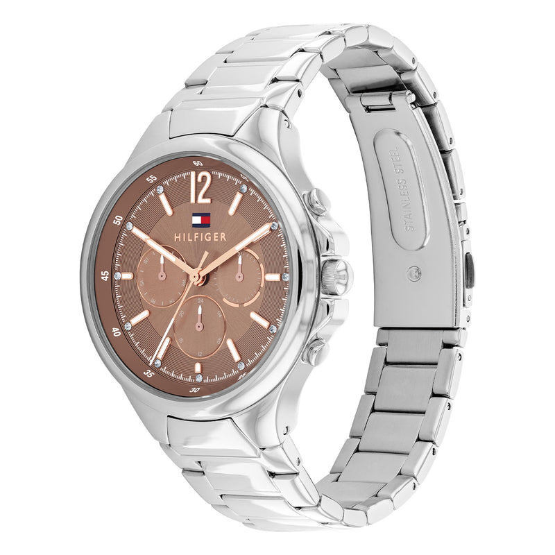 Tommy Hilfiger Sienna Bruin Dames Horloge 2002-TH1782596-zoom-