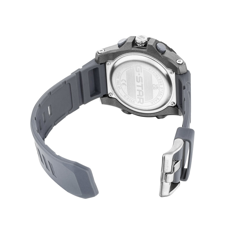 G-STAR Ops01 Grijs Zwart Ana-digi Herenhorloge GSW.502.01-zoom-