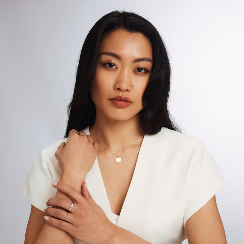 Isabel Bernard Le Marais Jeanne 14 Karaat Gouden Collier IB340149-zoom-