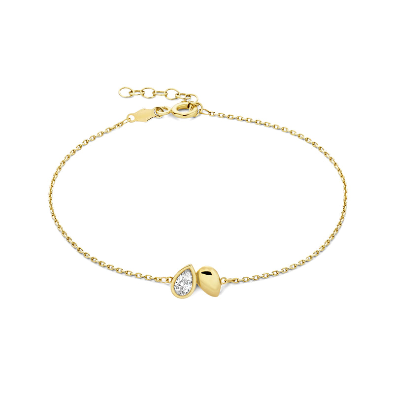 Beloro Jewels Monte Napoleone Natalia 9 karaat armband BO320012-zoom-