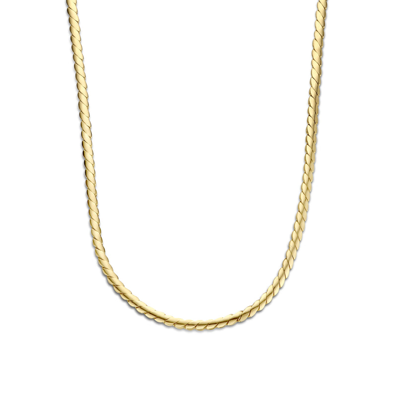 Isabel Bernard Aidee Céleste 14 karaat gouden collier IB340081-zoom-