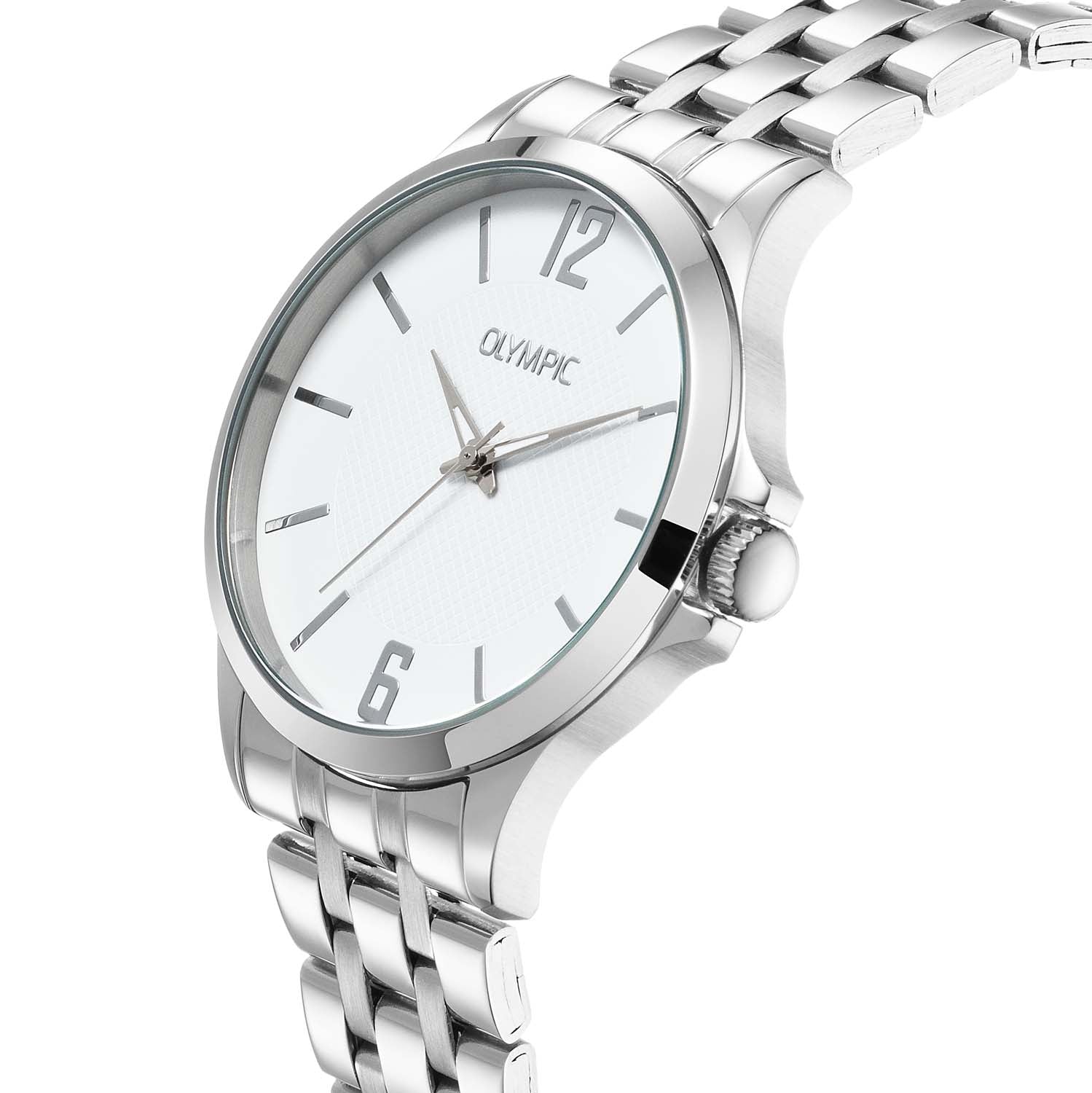 Olympic Danny Wit Heren Horloge 2002-OL72HSS402