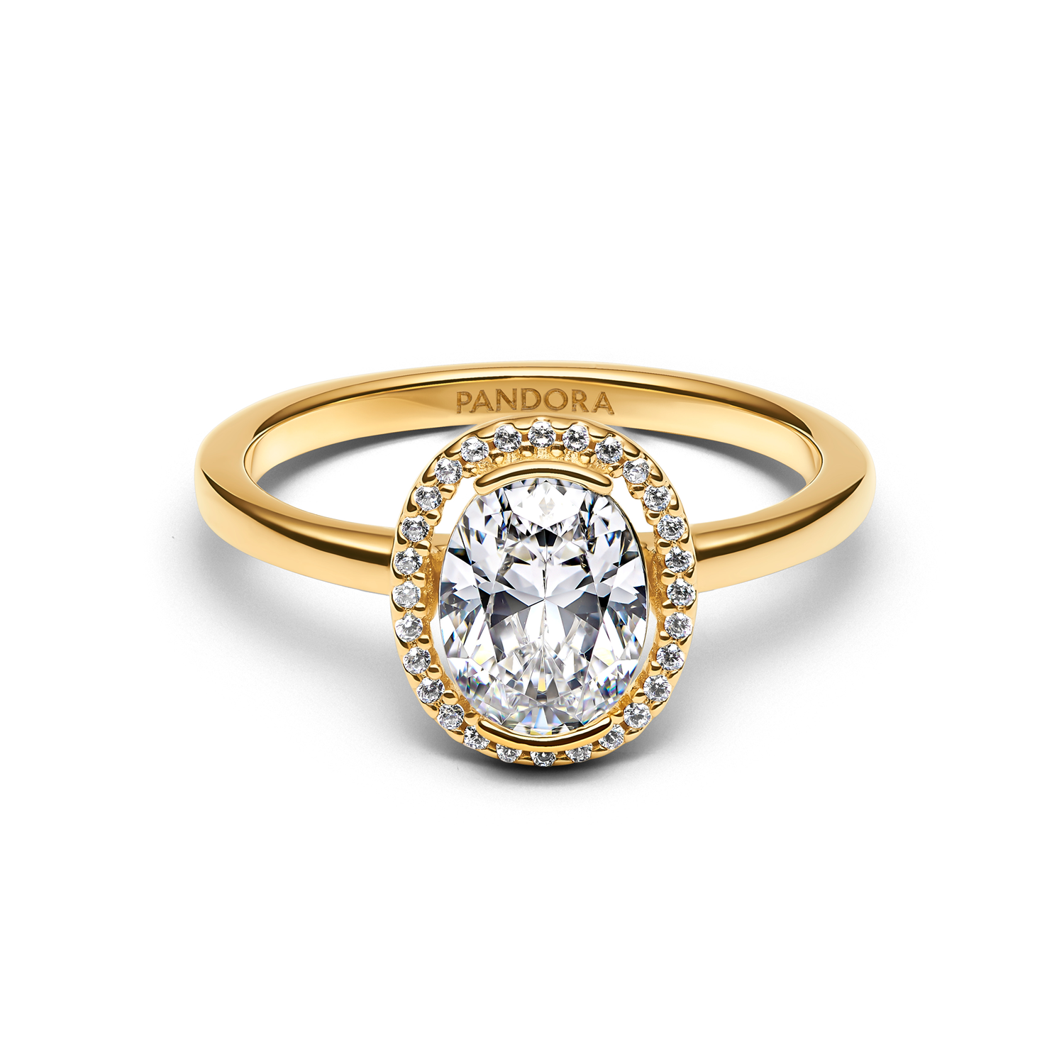 Pandora Timeless Gold Plated Ring 163802C01-52