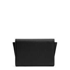 Isabel Bernard Honoré Lina Black Clutch With Detachable Shoulder Chain IB21135-001