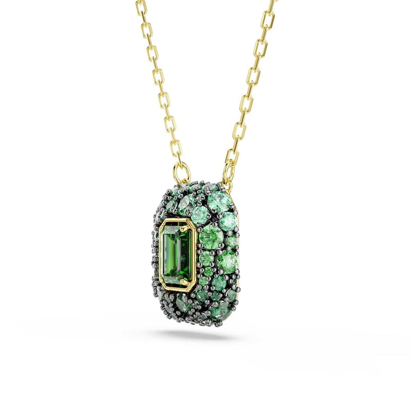 Swarovski Sublima Glam Gouden Ketting met Groene Hanger 5752884-zoom-