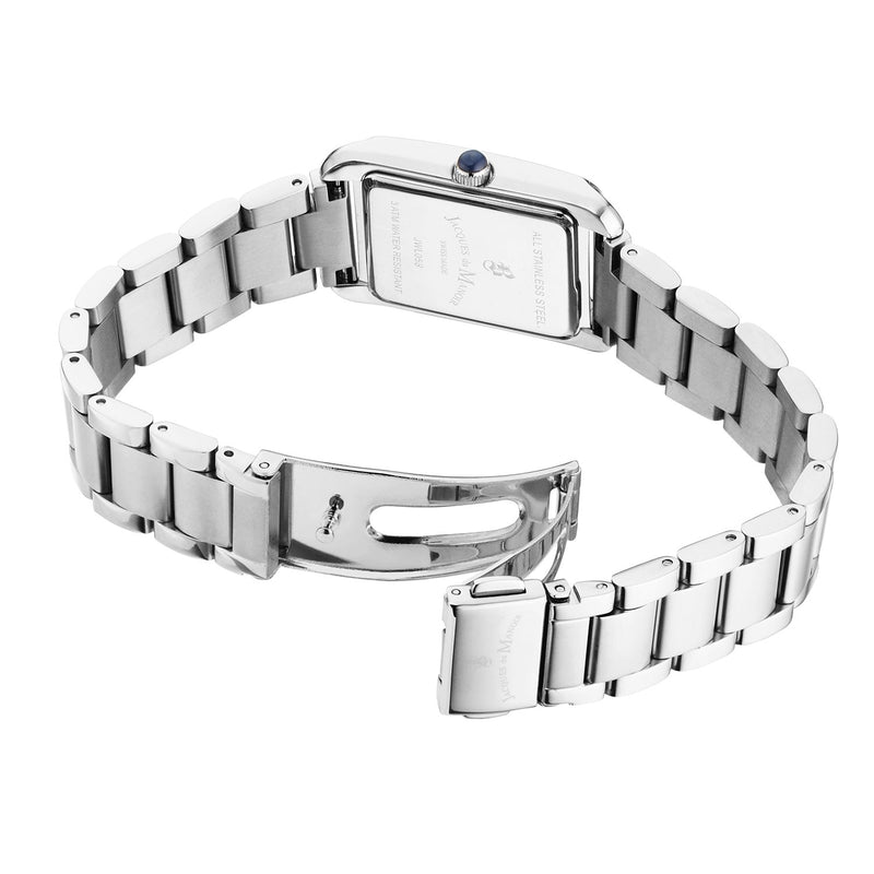 Jacques du Manoir Emily III Zilverkleurig Dameshorloge JWL05801-zoom-