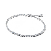 Pandora Timeless 925 Sterling Silver Sparkling Tennis Bracelet 593927C01-18