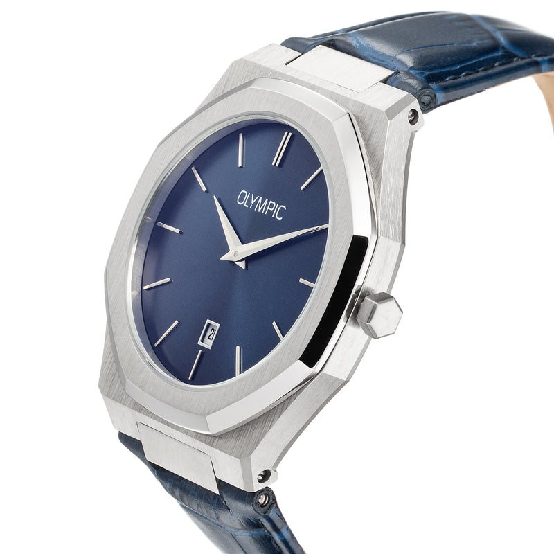 Olympic Terni Blauw Heren Horloge 2002-OL66HSL013-zoom-