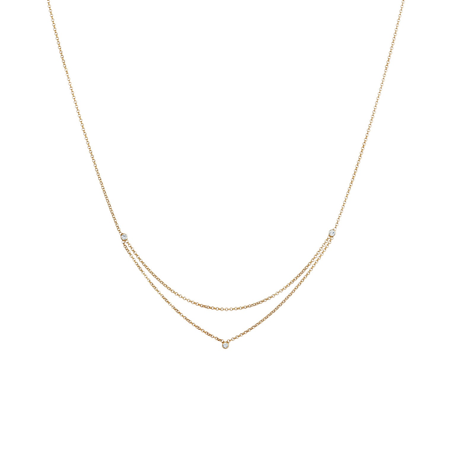 Elli 925 Sterling Silver Layered 2004-BF-0008053-001