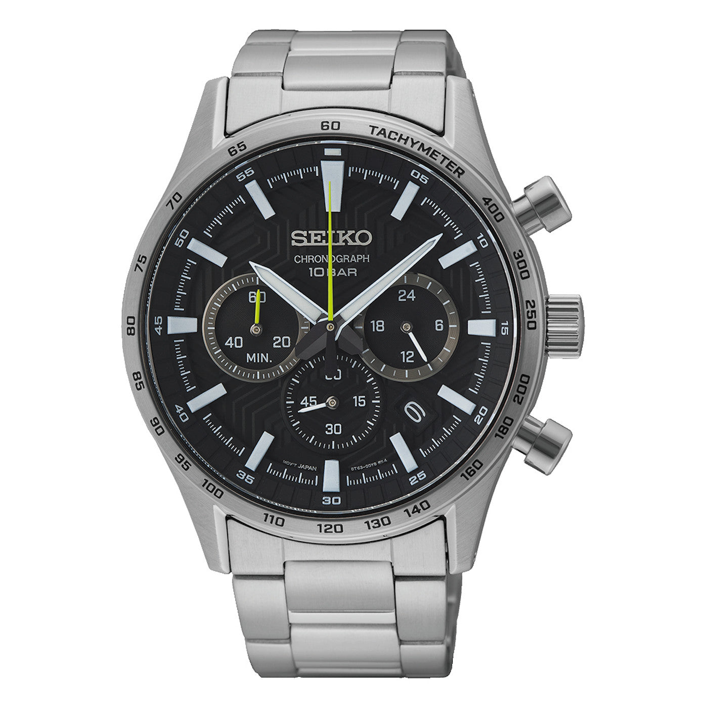 Seiko Chronograph Silver Watch SSB413P1