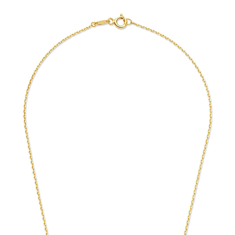 Beloro Jewels Monte Napoleone Valentina 9 karaat ketting met zirkonia BO340046-zoom-