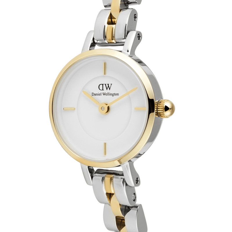 Daniel Wellington Petite Mini Arch 3-Link Bicolor Dameshorloge DW00100923-zoom-