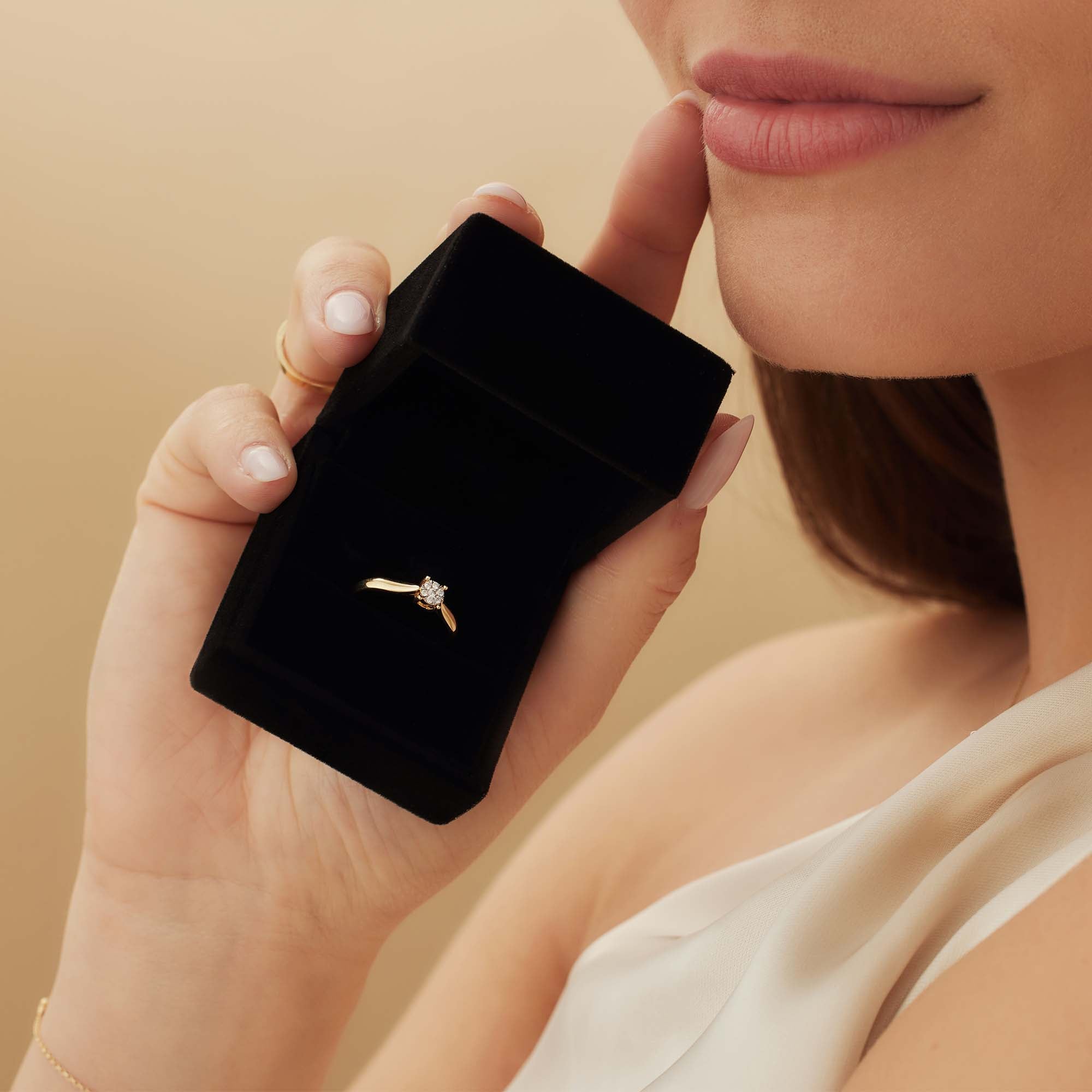 Isabel Bernard Cadeau d'Isabel Black Luxe Ringdoosje VERP-IB-008