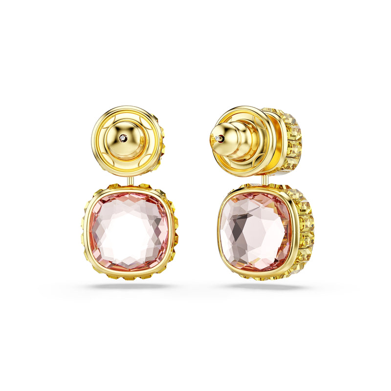 Swarovski Chroma Gold Coloured Ear studs 5692492-zoom-