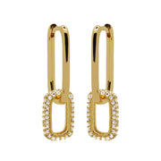 Karma 925 Sterling Silver Zirconia Densely Earrings H232GP