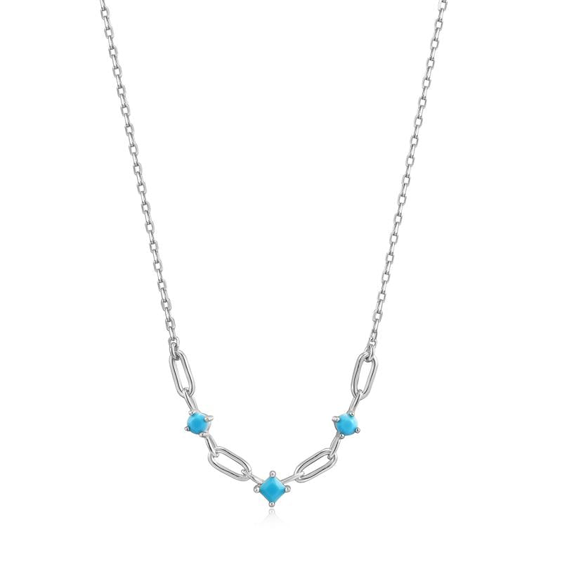 Ania Haie Into The Blue 925 Sterling Silver Necklace 2002-AH-N033-03H