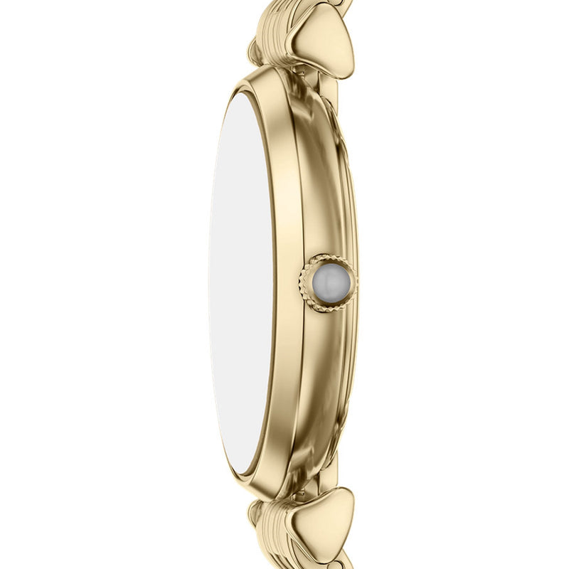 Emporio Armani Round Gold Dial Watch AR11766-zoom-