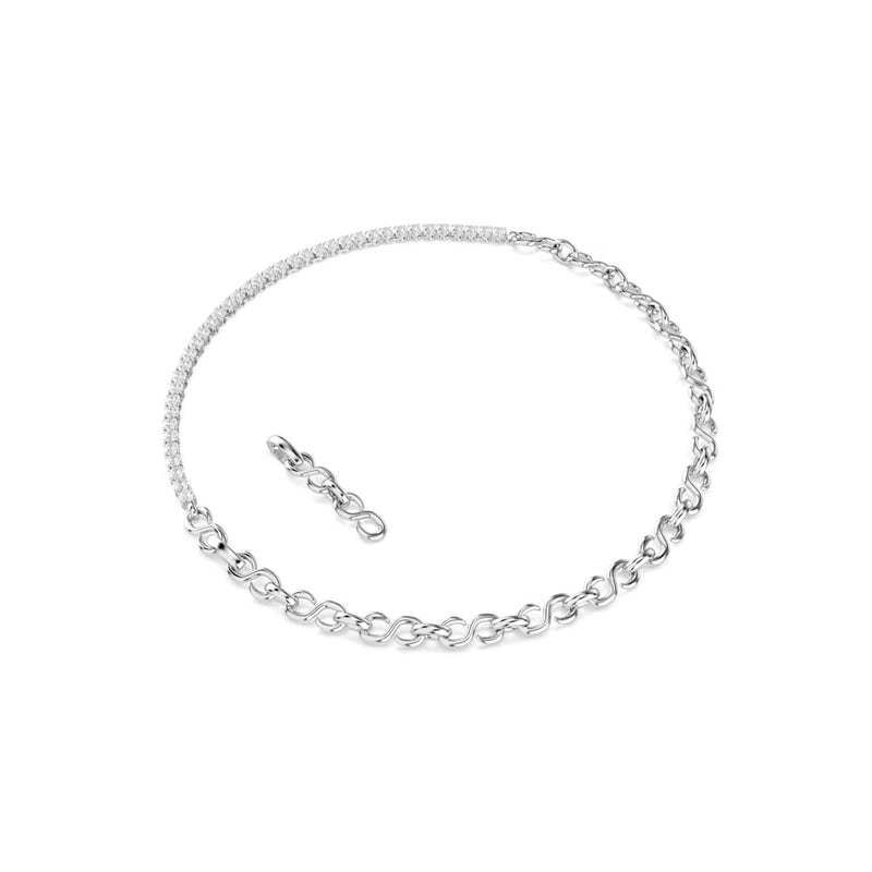 Swarovski Matrix Tennis Zilveren Ketting 5747732-zoom-