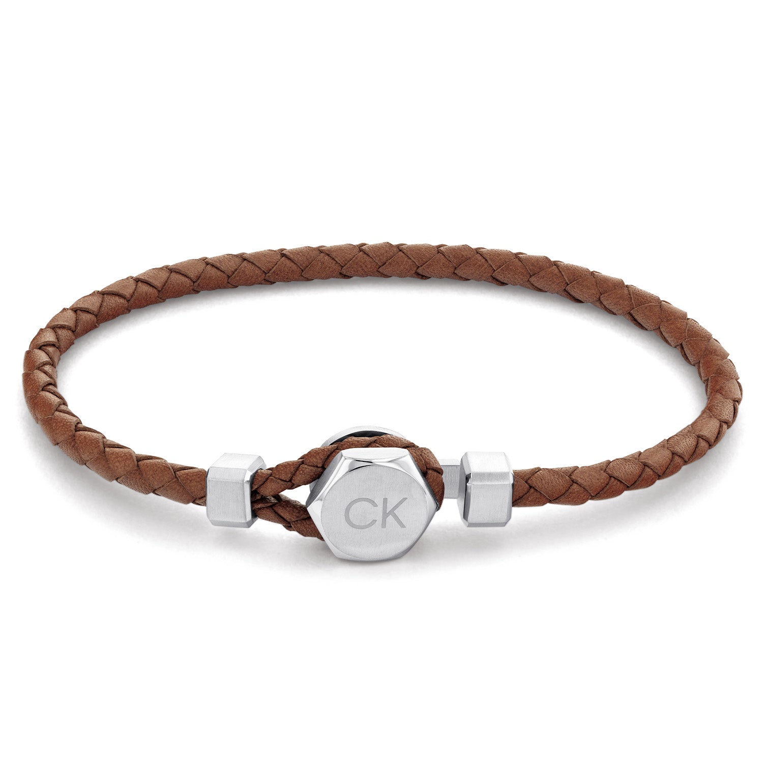 Calvin Klein Leather Bracelet 2002-CJ35000261