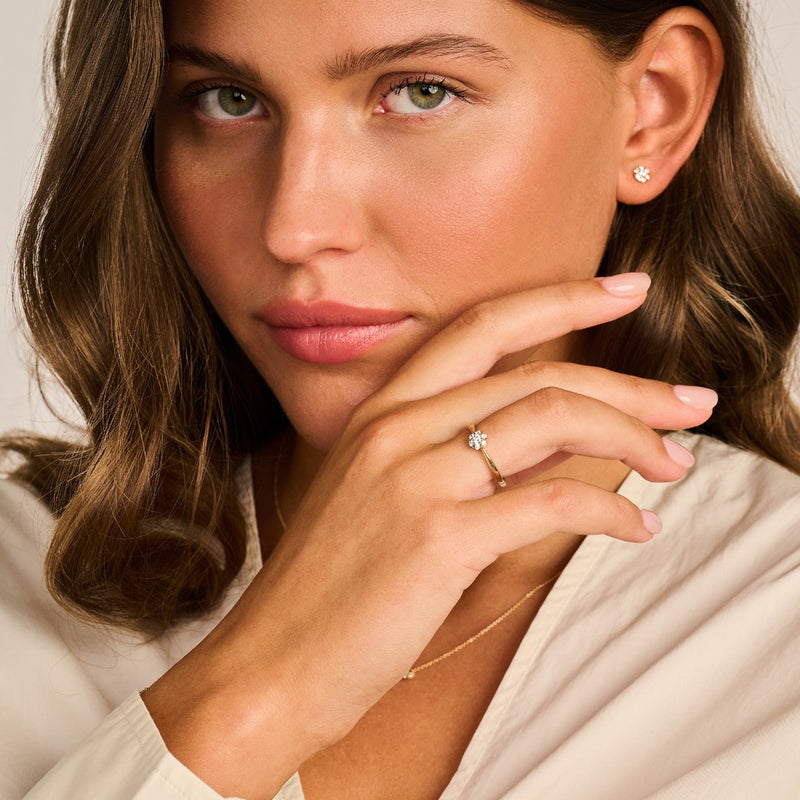 Blush 14 Karaat Gouden Ring 1248YZI/60-zoom-