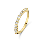 Parte Di Me Santa Maria della Base 925 sterling zilveren gold plated ring PDM33030-60