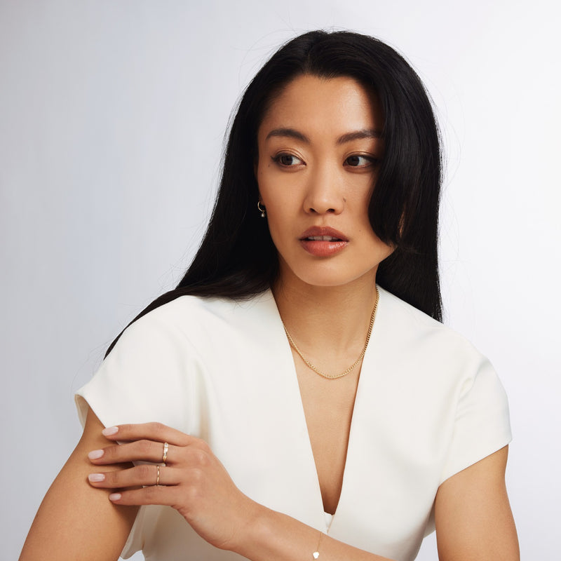 Isabel Bernard Aidee Julee 14 Karaat Gouden Schakelketting IB340111-zoom-