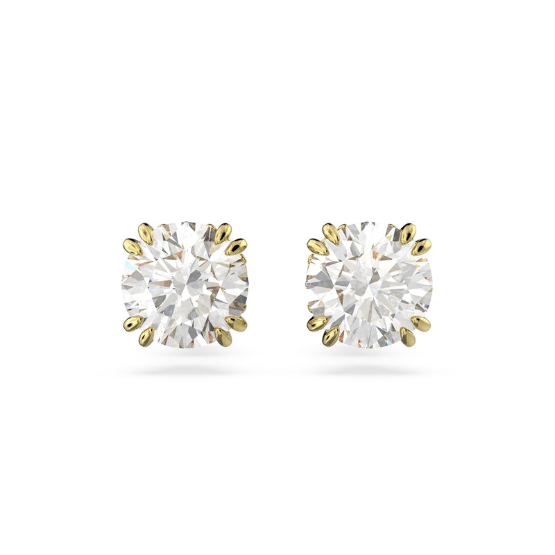 Swarovski Constella Gold-coloured Ear Studs 5642595-zoom-
