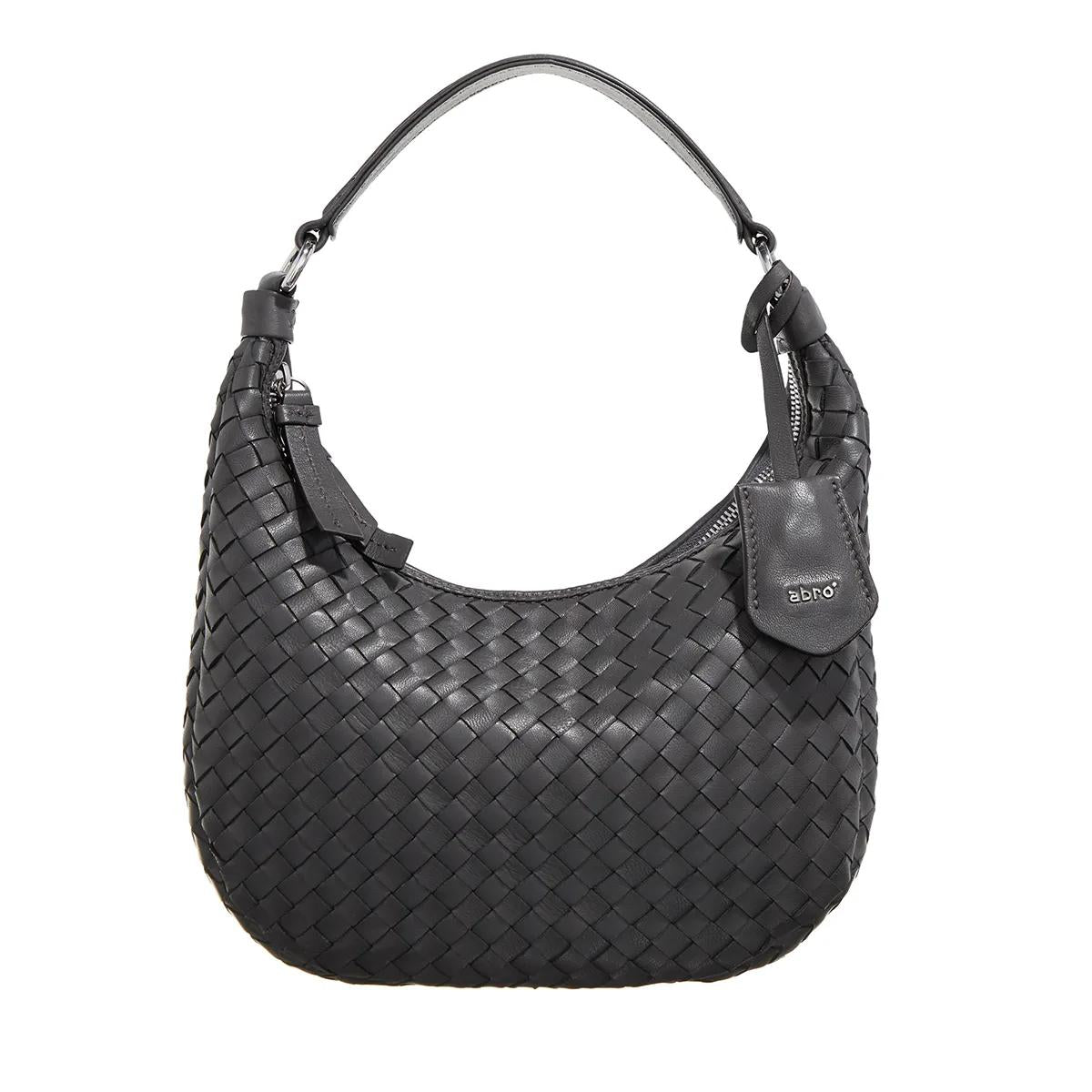Abro Nana Grey Leather Hobo bag 2001-A0629128