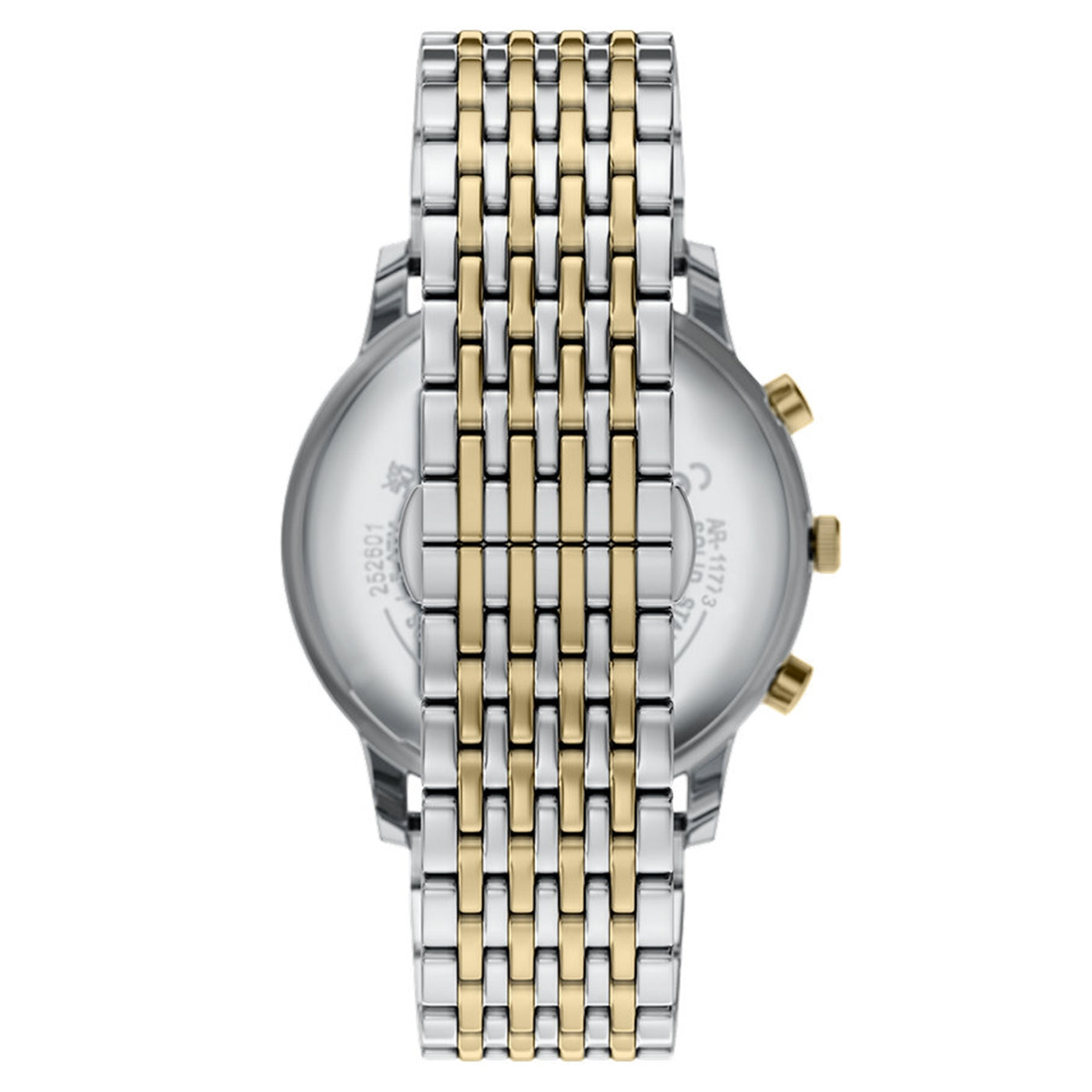 Emporio Armani Round Grey Dial Watch AR11773