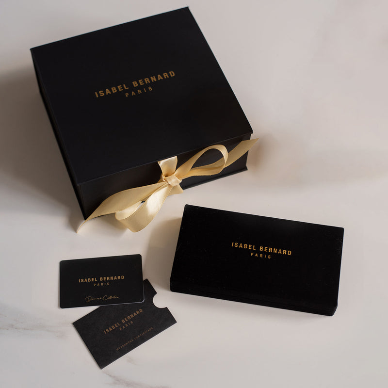 Isabel Bernard De la Paix Alfie 14 karaat gouden armband | diamant 0.12 ct | IBD320001-zoom-