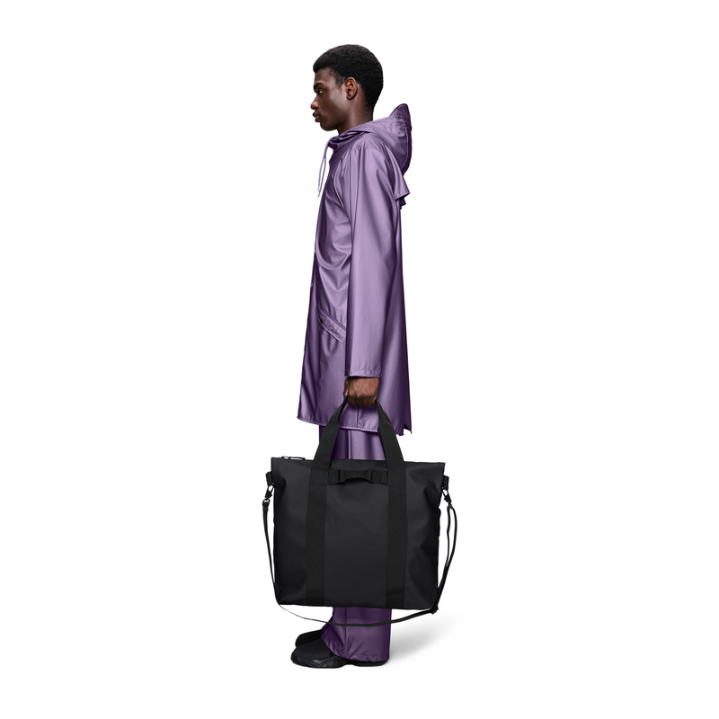 Rains Black Tote Bag R14150-01-zoom-