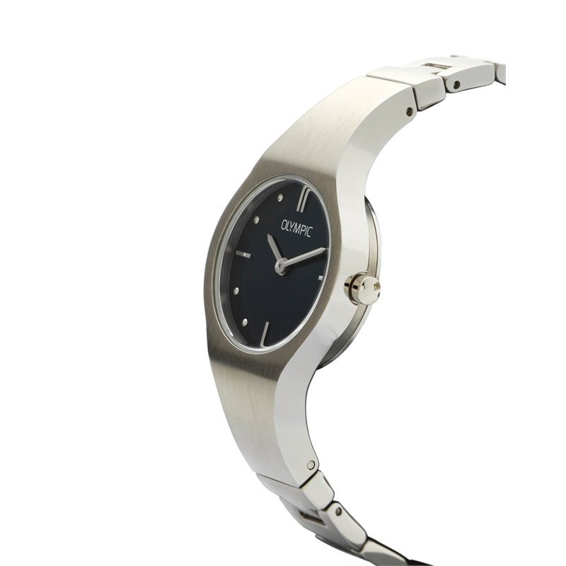 Olympic Roma Zwart Dames Horloge 2002-OL88DSS001-zoom-