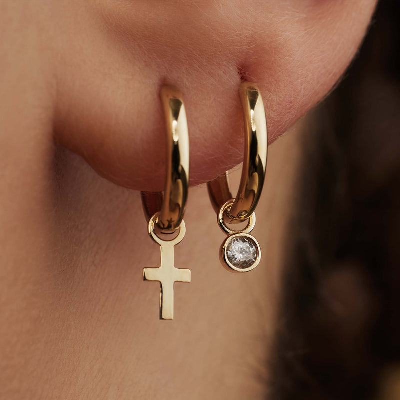 Isabel Bernard Rivoli Aélys 14 karaat gouden oorringen IB360156-zoom-