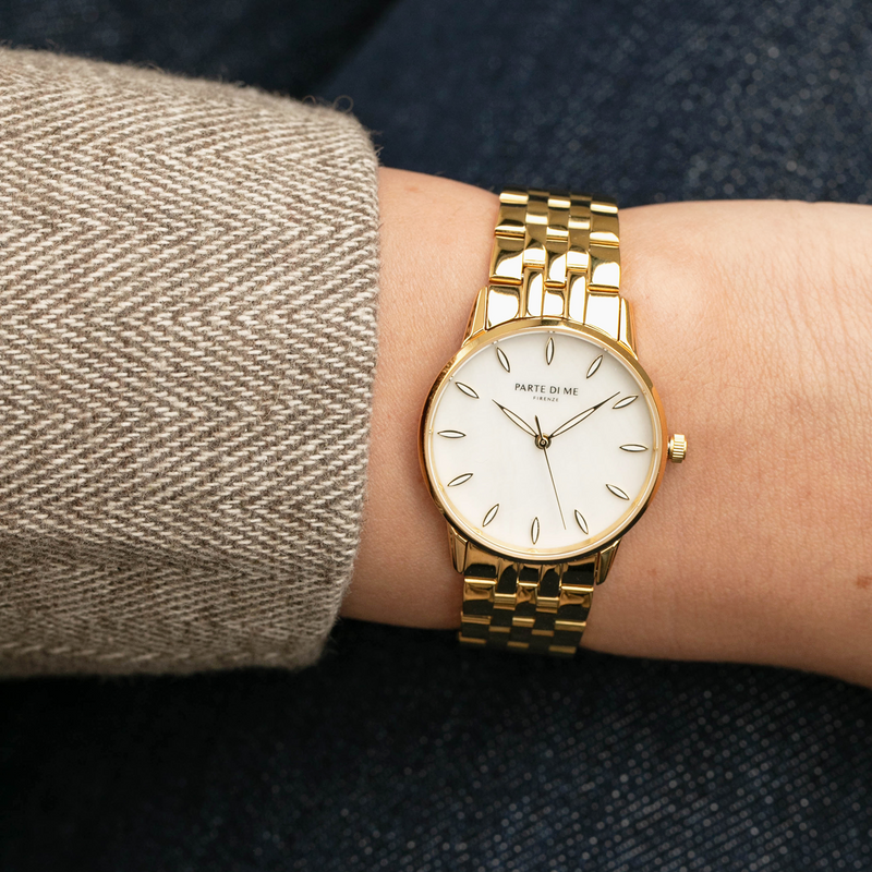 Parte Di Me Orologio rond dames horloge goudkleurig PDM09042-zoom-