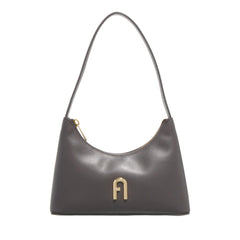 Furla Diamante Grey Leather Hobo bag 2001-A0629199