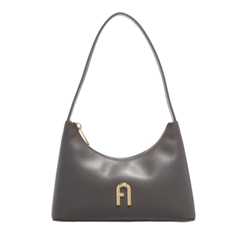 Furla Diamante Grey Leather Hobo bag 2001-A0629199-zoom-