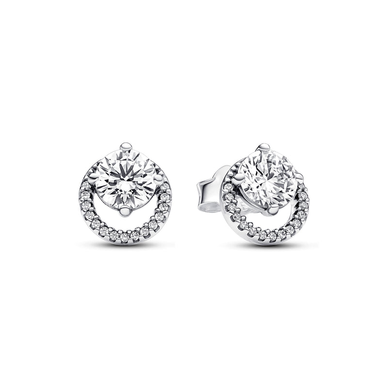 Pandora Timeless925 Sterling Silver Earstud 291248C01-zoom-