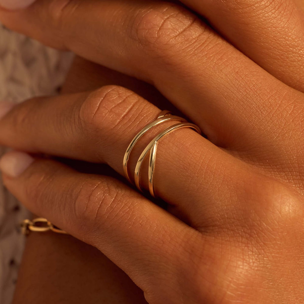 Beloro Jewels Della Spiga Pia 9 karat gold ring BO330028-48